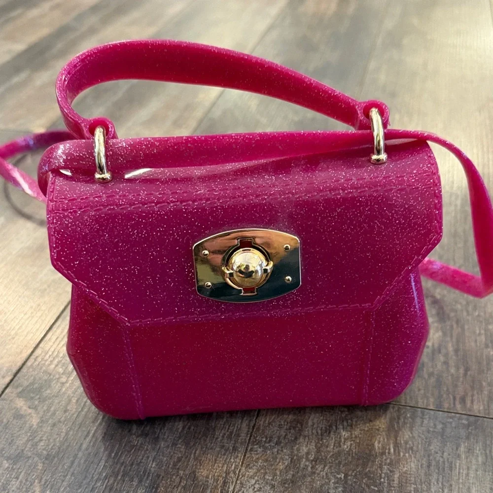 Sparkly Pink Kids Shoulder Bag